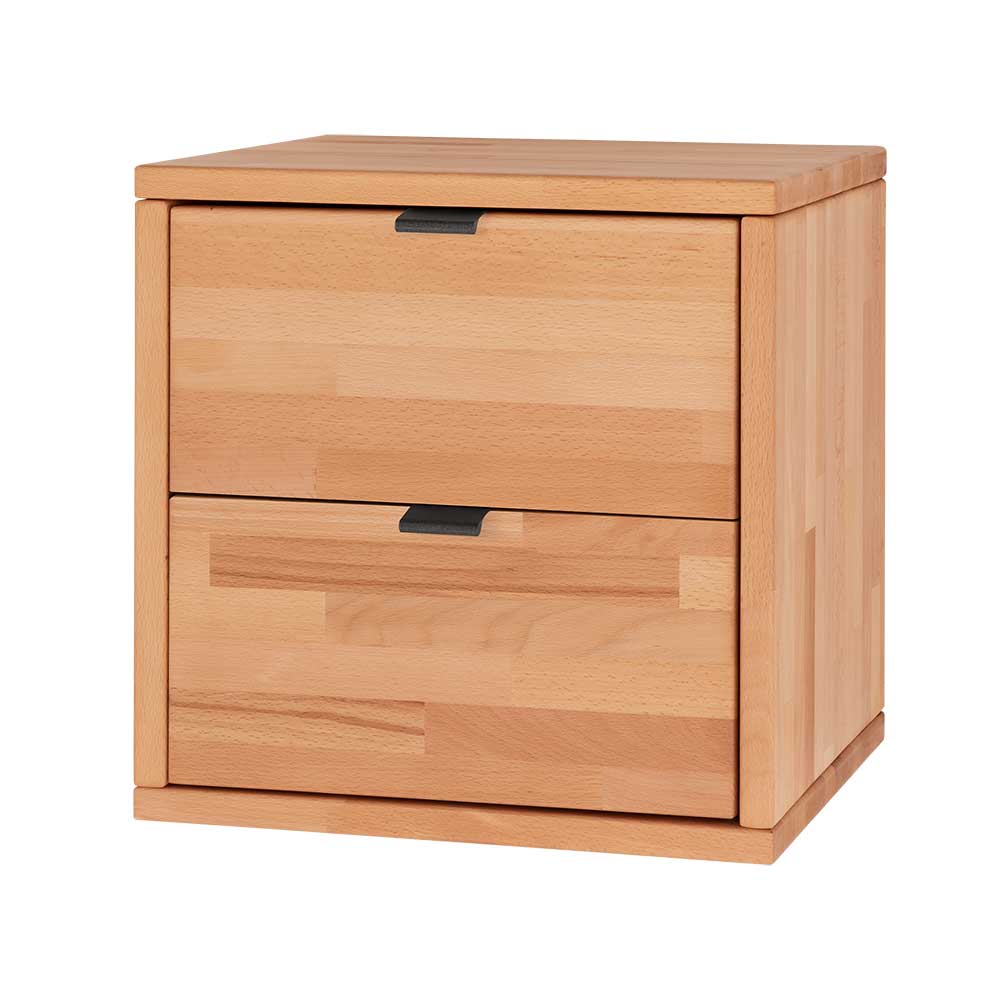 Würfel Regal mit 2 Schubladen 38x38x35 cm - Gabela