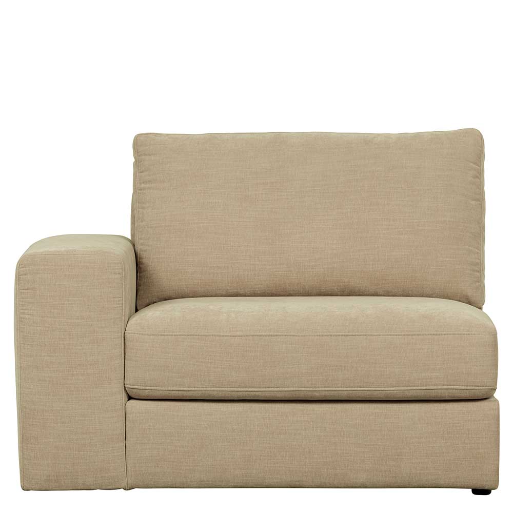 Sofamodul Endelement in Beige Stoff - Sanu