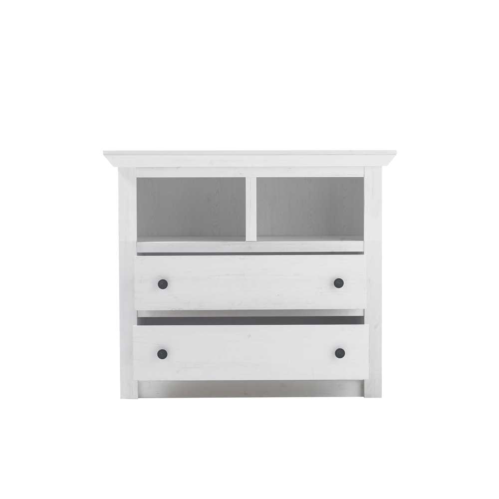 104x90 Touchwood Kommode mit 2 Schubladen - Chelles