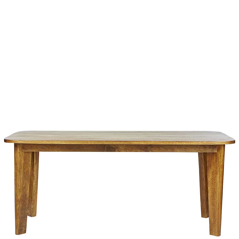 180x80 cm Holz Esstisch aus Mangobaum massiv - Offia