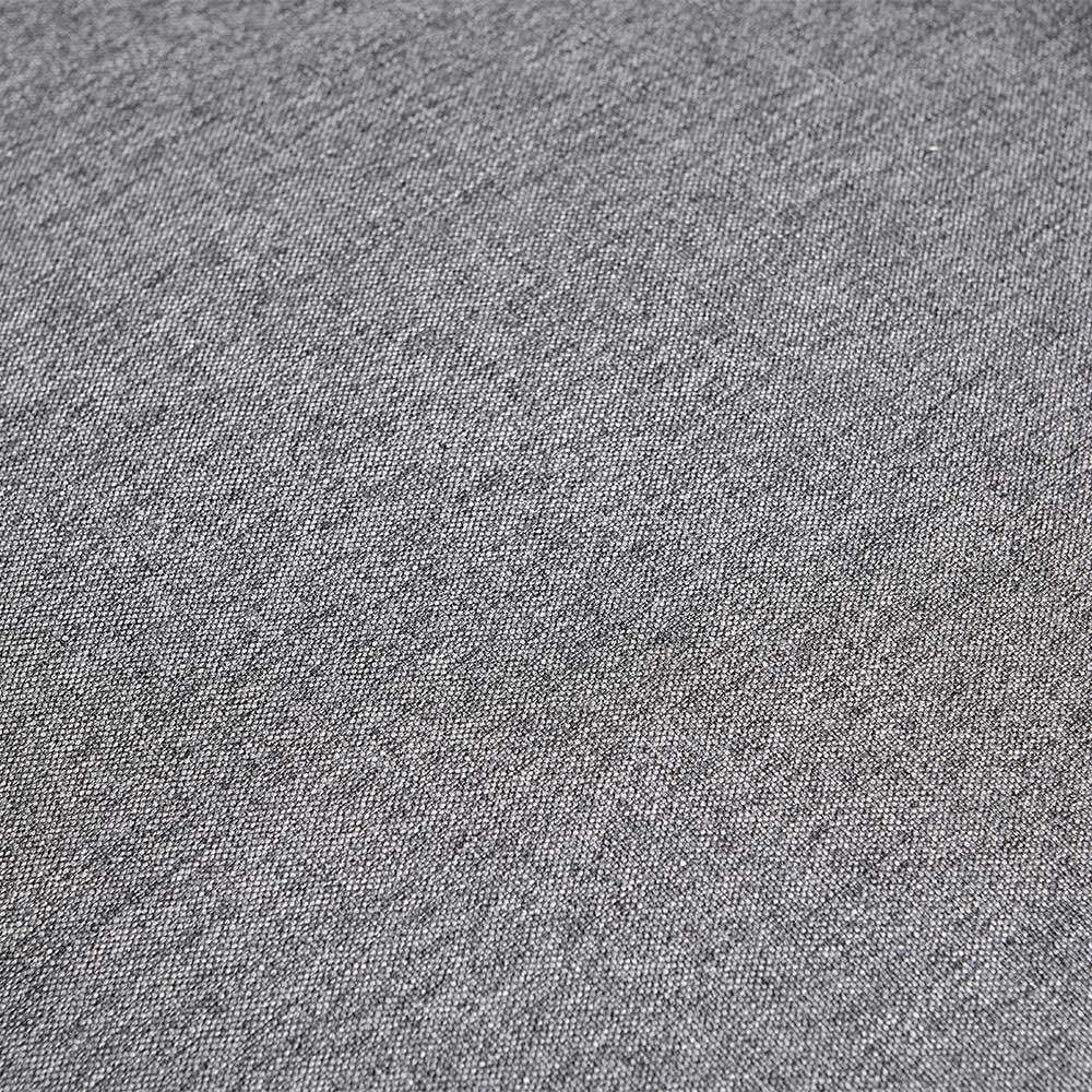 Chesterfield Stuhl in Grau meliert und Schwarz - Menton