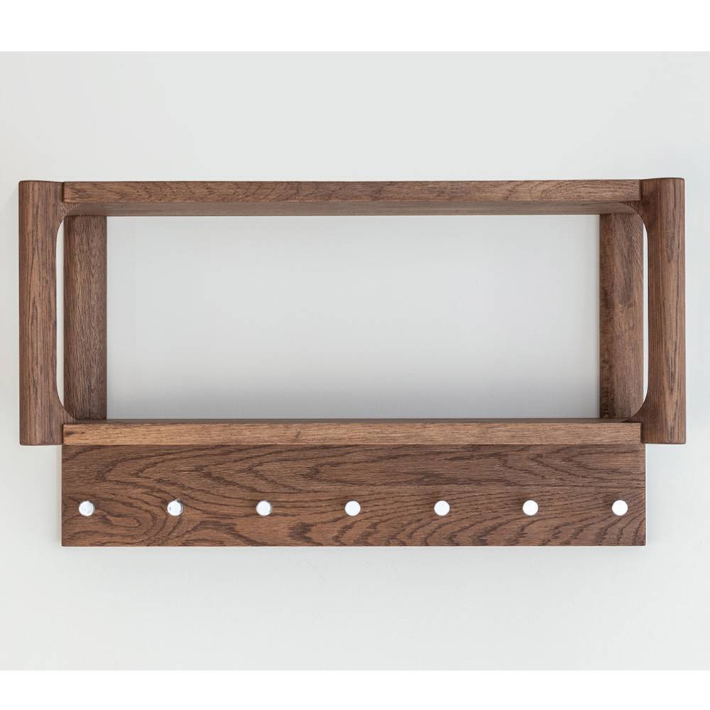 63cm Hängegarderobe in Eiche Tabacco - Gianus