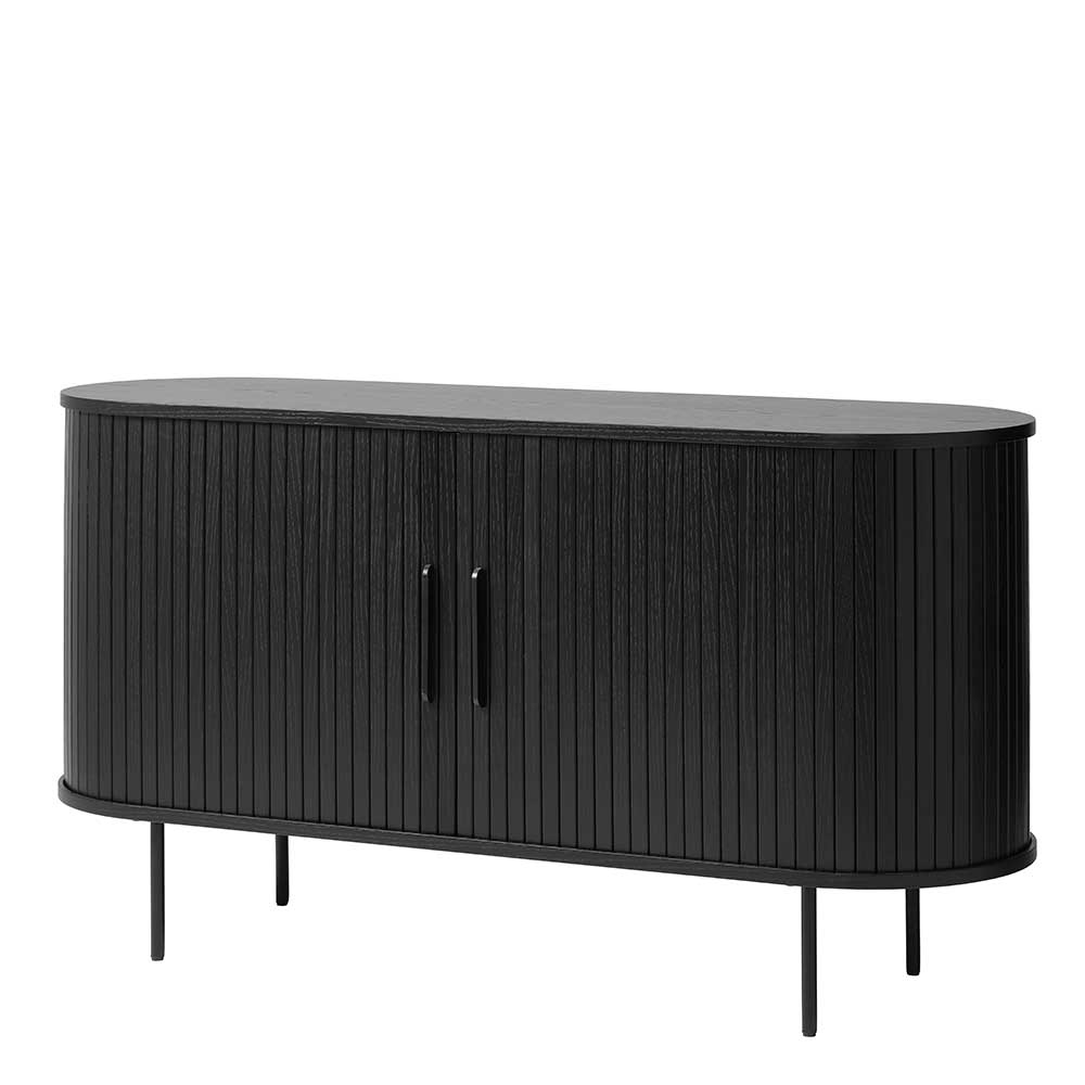 140x76x45 Schiebetüren Kommode in Oval - Venutura