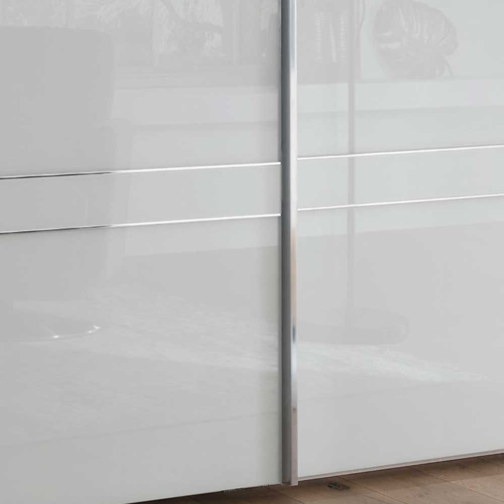 Schwebetüren Kleiderschrank mit Glas Front - Ekino