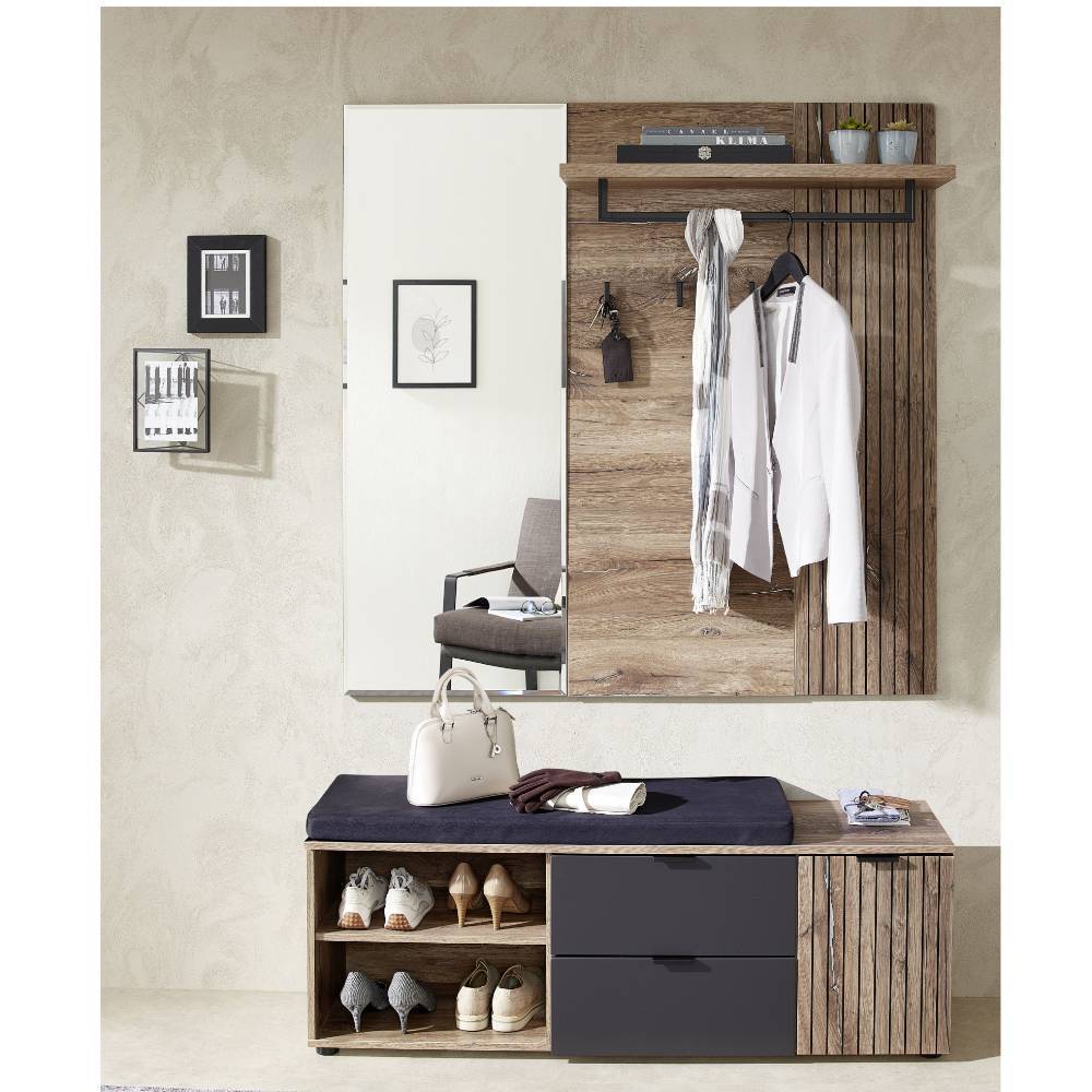 Garderobenmöbel Set modern - Benet (dreiteilig)
