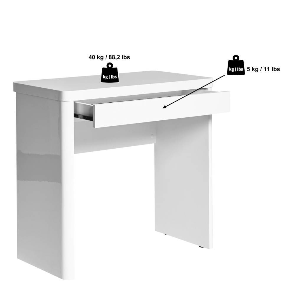 79x44 cm Schreibtisch in Eiche Holzdekor - Palonia