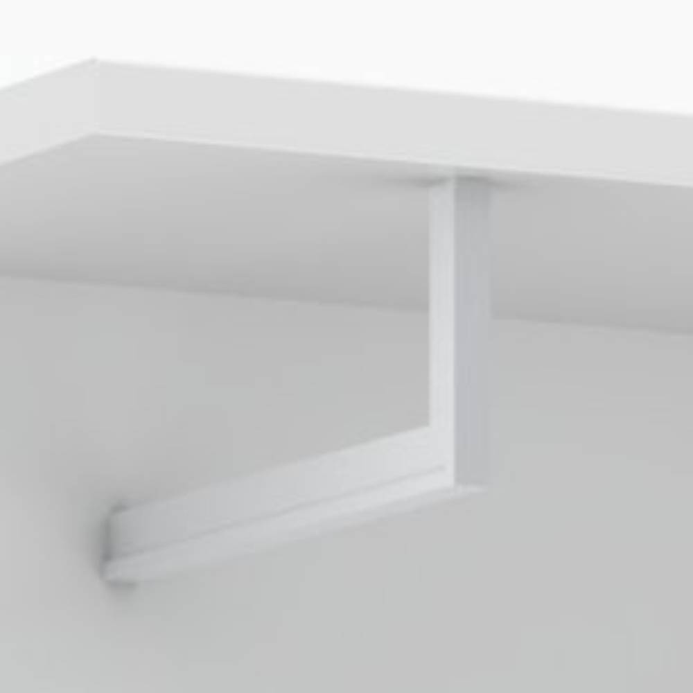 Hängegarderobe in Weiß - Romina