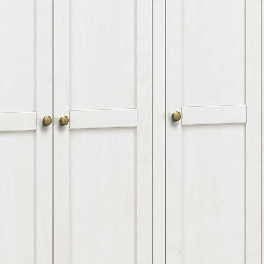 Country Style Kleiderschrank mit 2 Schubladen - Abelkav
