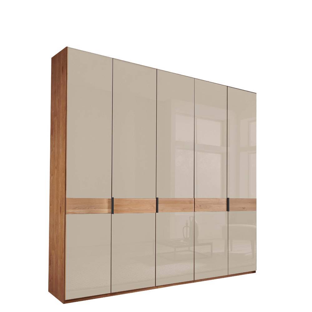 Glasfront-Kleiderschrank 236 cm hoch - Angelina