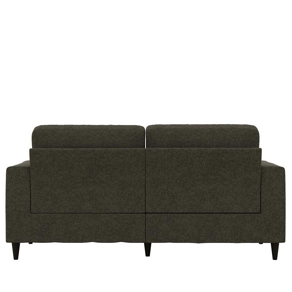 Wohnzimmer Sofa in Grau Stoffbezug - Alicia