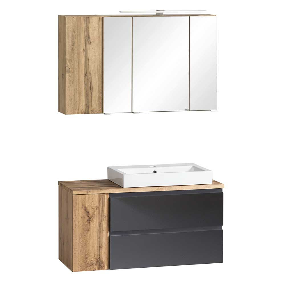 Badezimmer Waschplatz 105 cm breit - Jambi I (zweiteilig)