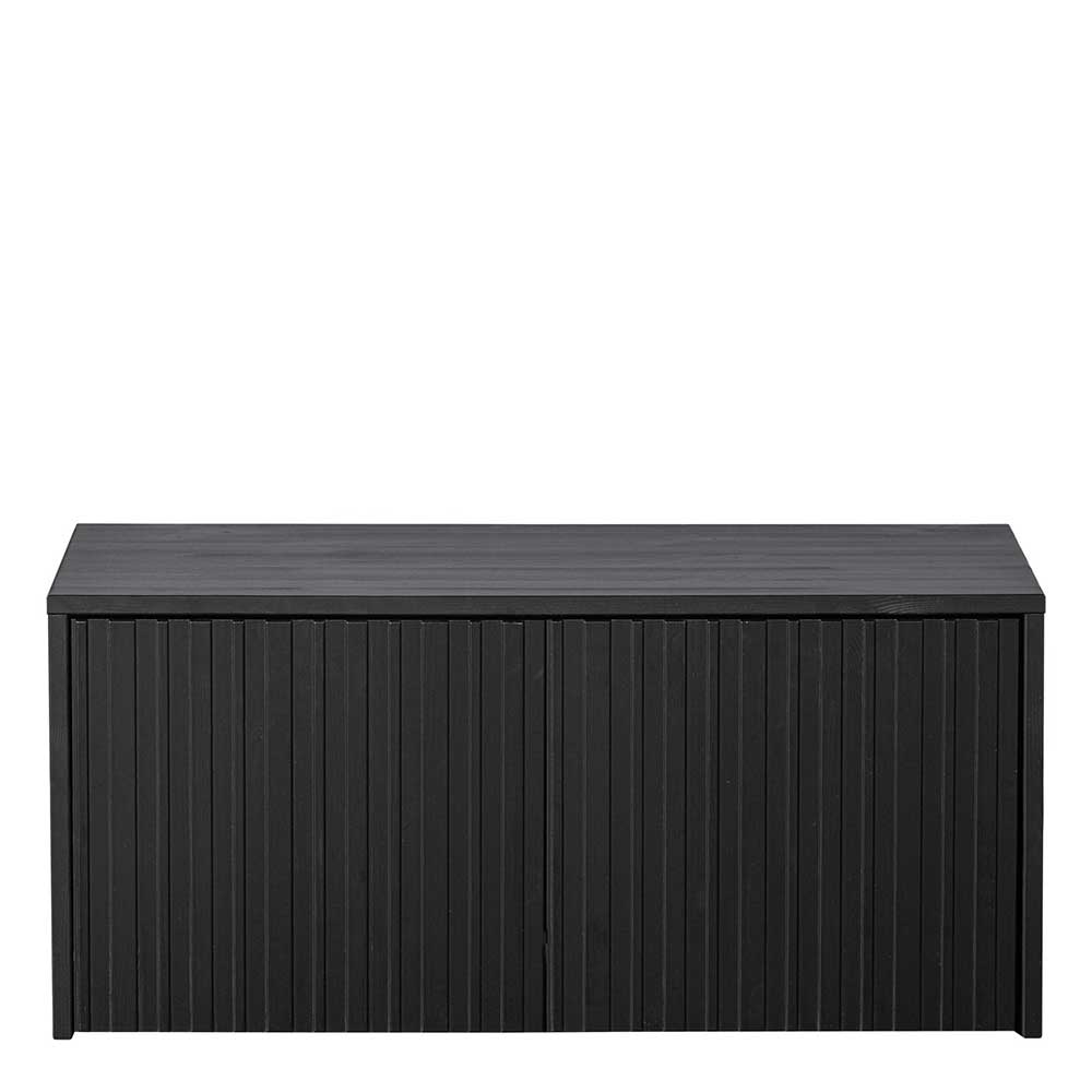 Lowboard in Schwarz Kiefer - Gelvins