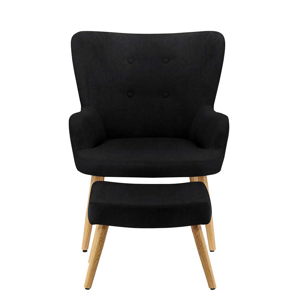 Moderner Sessel mit Hocker - Daylight (zweiteilig)
