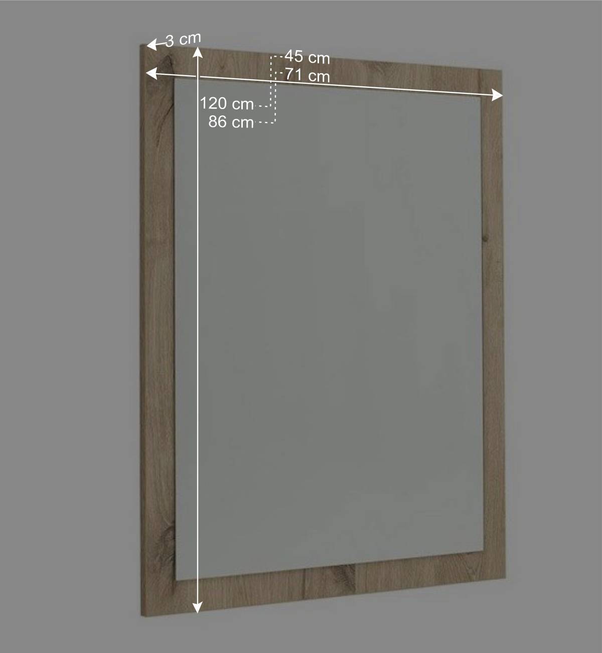 Garderobe Dielenmöbel Set modern - Baiamare (fünfteilig)