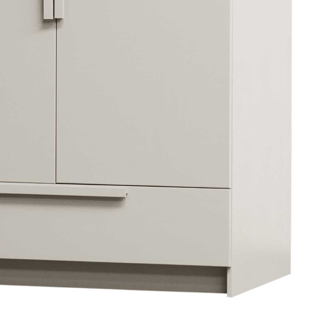 Kleiderschrank in Hellgrau - Anela
