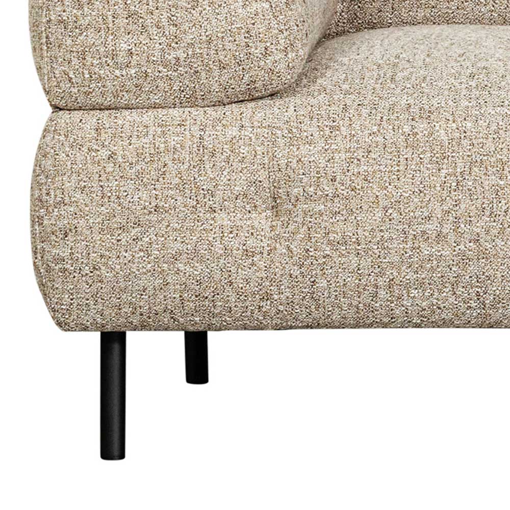 Polstercouch in Beigegrau - Pantras