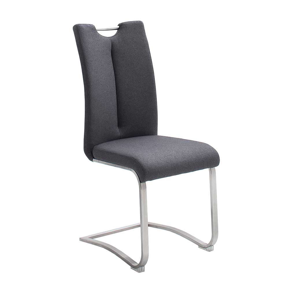Polsterstuhl mit Swing-Gestell - Millie (2er Set)