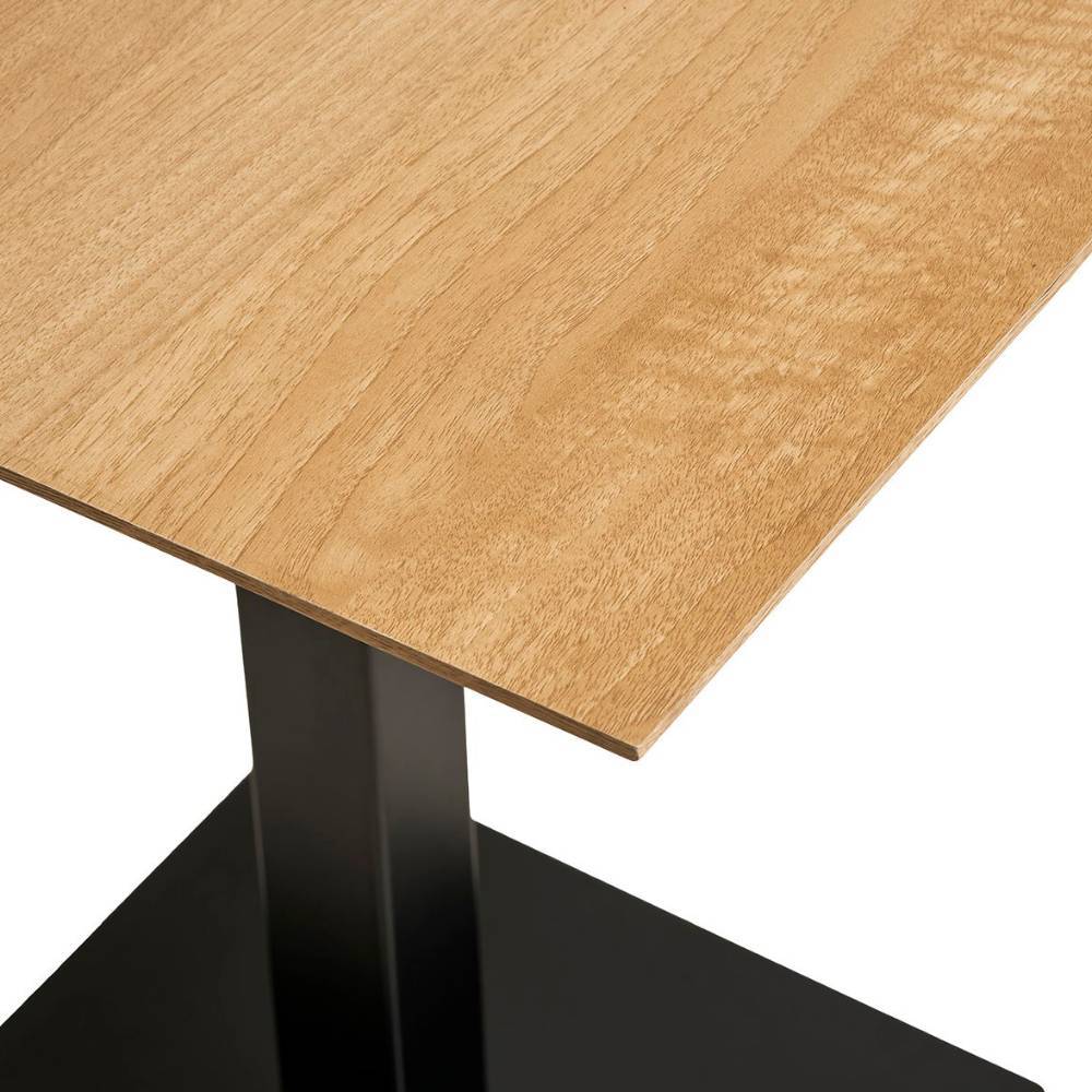 70x70 cm Esstisch in Eiche Holzoptik - Tirenaso
