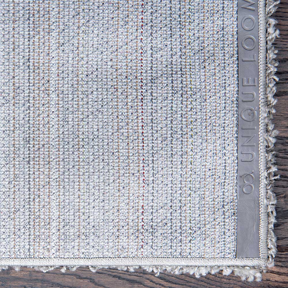 Teppich mit Hochflor in Hellgrau - Sirias
