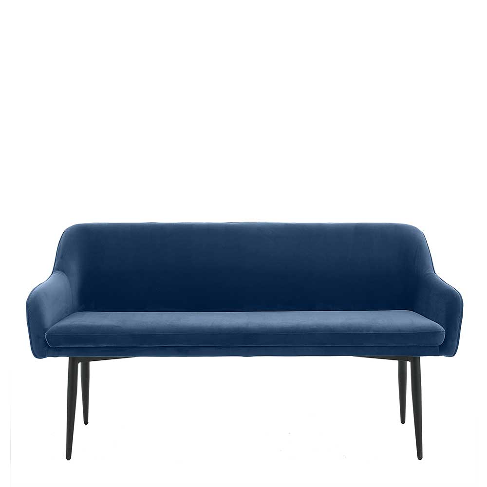 Küchenbank in Blau mit Schwarz - Zarcon
