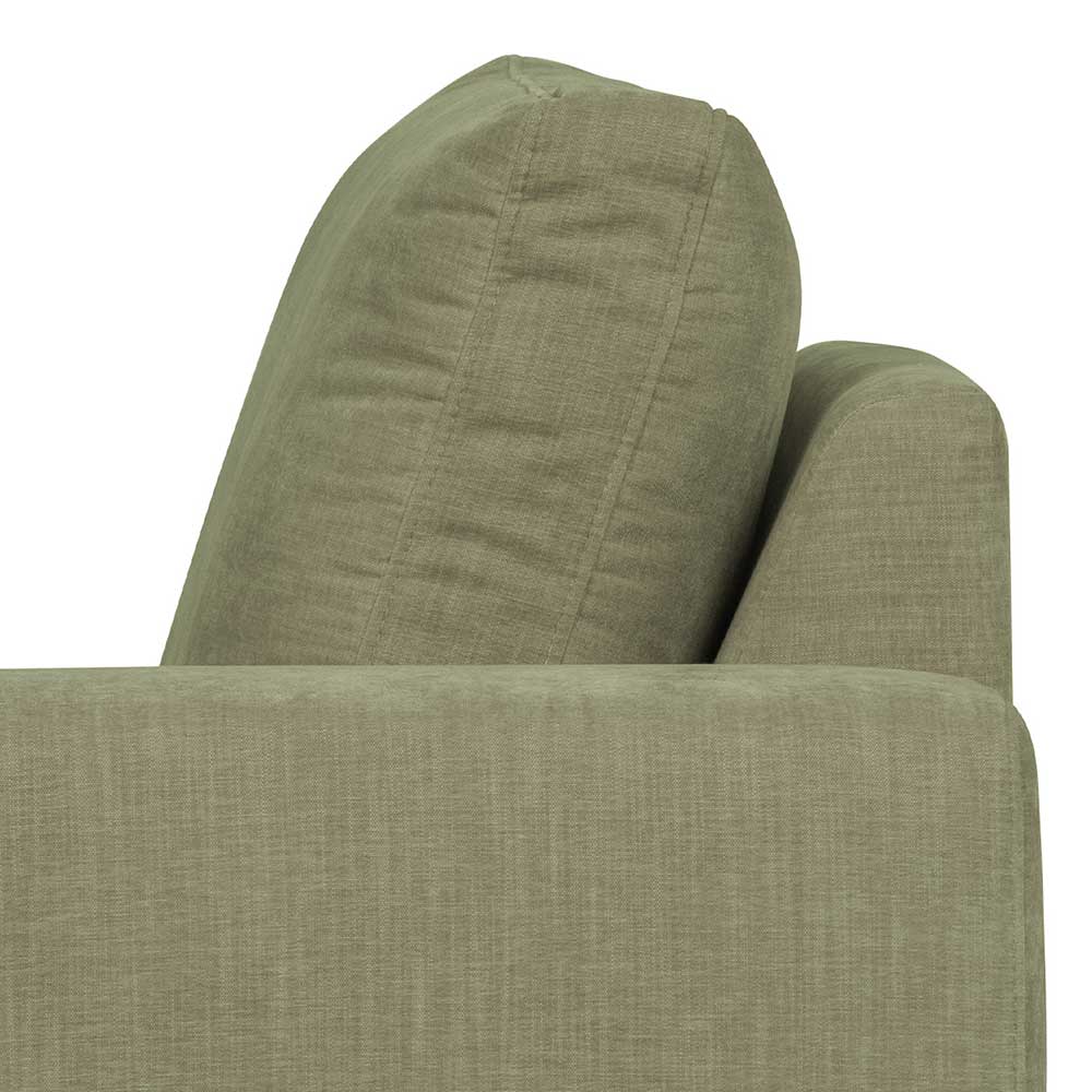 Modulare Couch - Endelement mit Armlehne rechts - Perconia