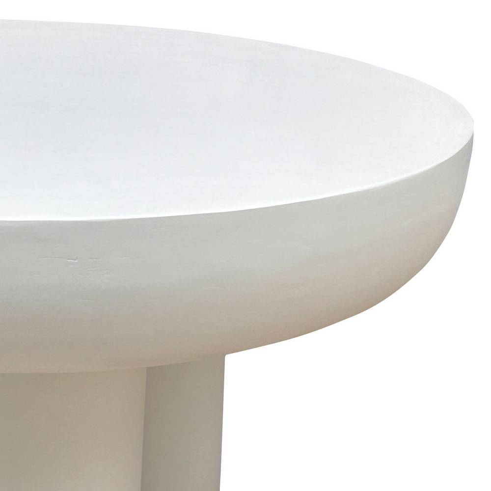 Scandi Chic Couchtisch mit Struktur Kalkputz - Usilvea