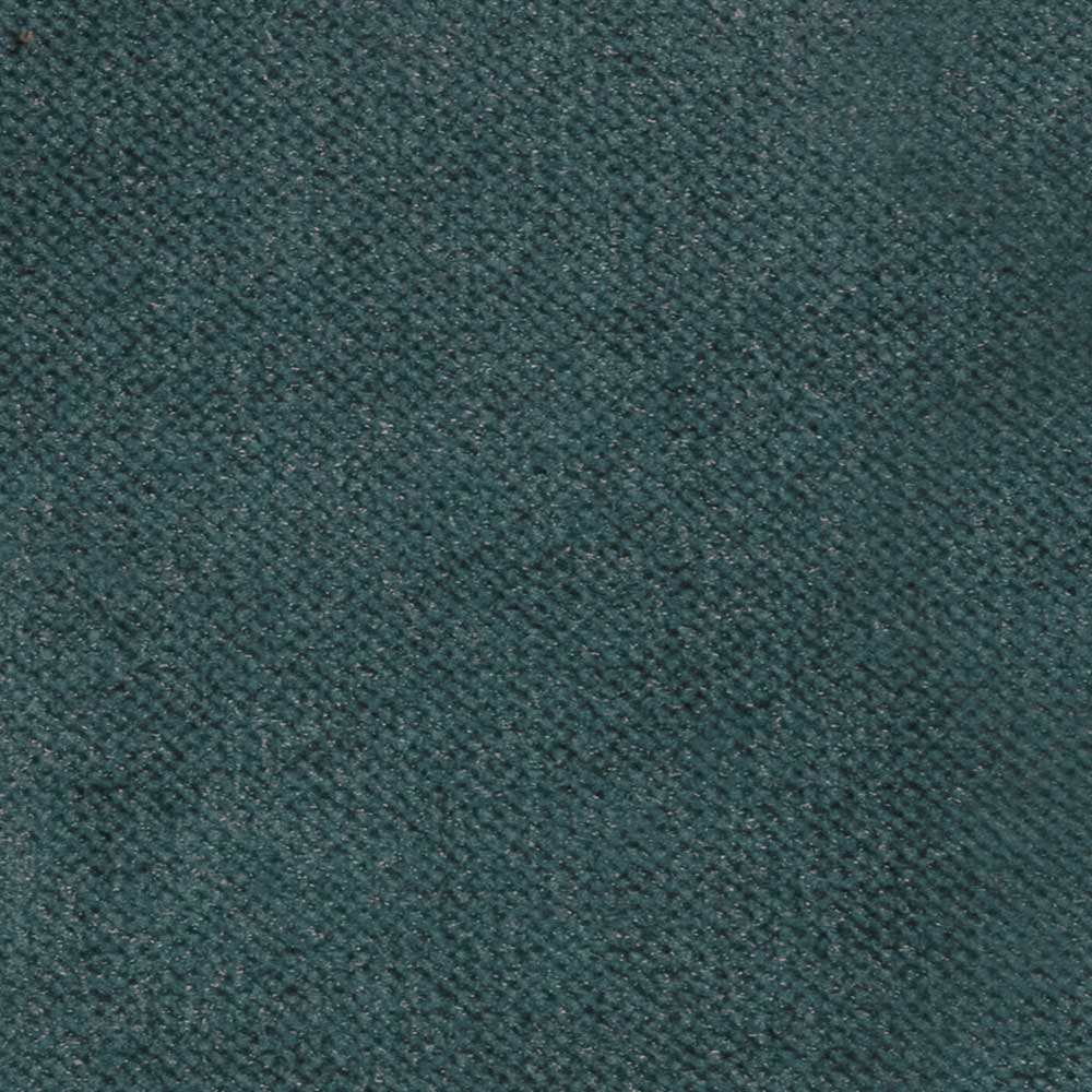 Polsterhocker in Petrol Blau & Schwarz - Surinam