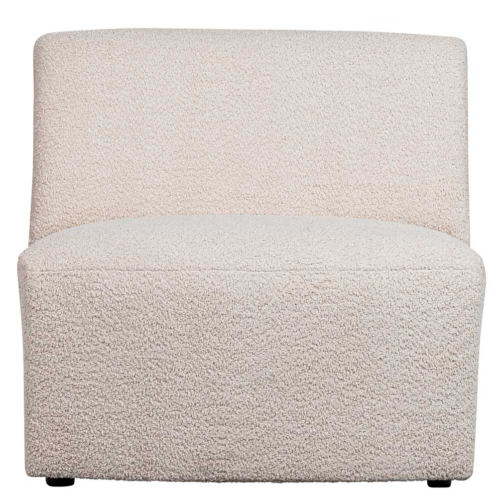 Boucle Sofa-Element in Cremefarben - Alexandra
