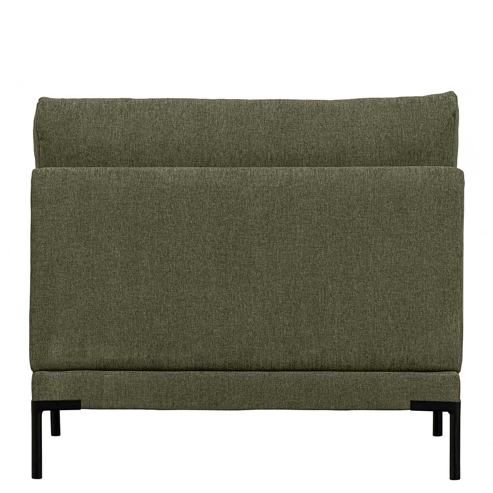 1-Sitzer Modulsofa in Dunkelgrün - Arraggo