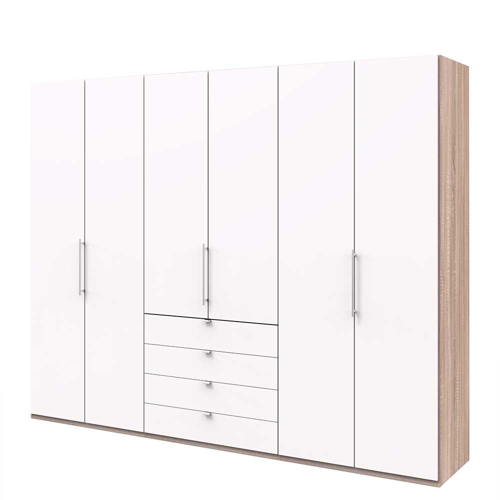 Schlafzimmer-Kleiderschrank mit vier Schubladen - Vaclyn