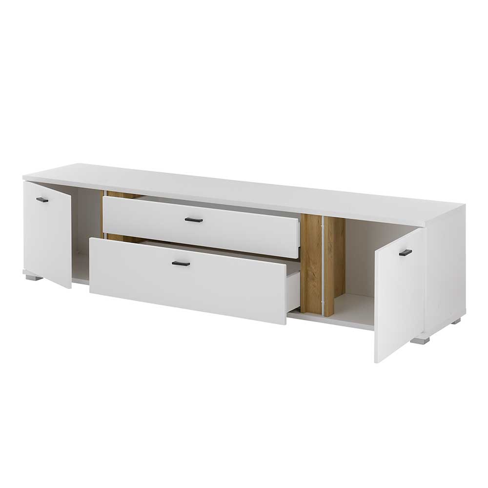 Design Wohnwand Möbelset - Racelyn (vierteilig)
