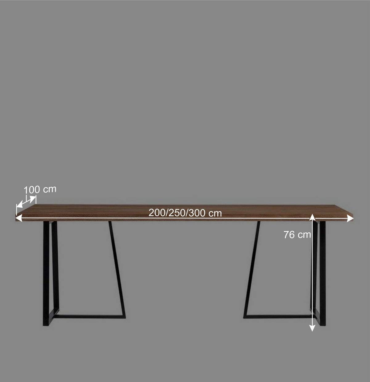 Esszimmer Esstisch auf 300 cm ausziehbar - Myons