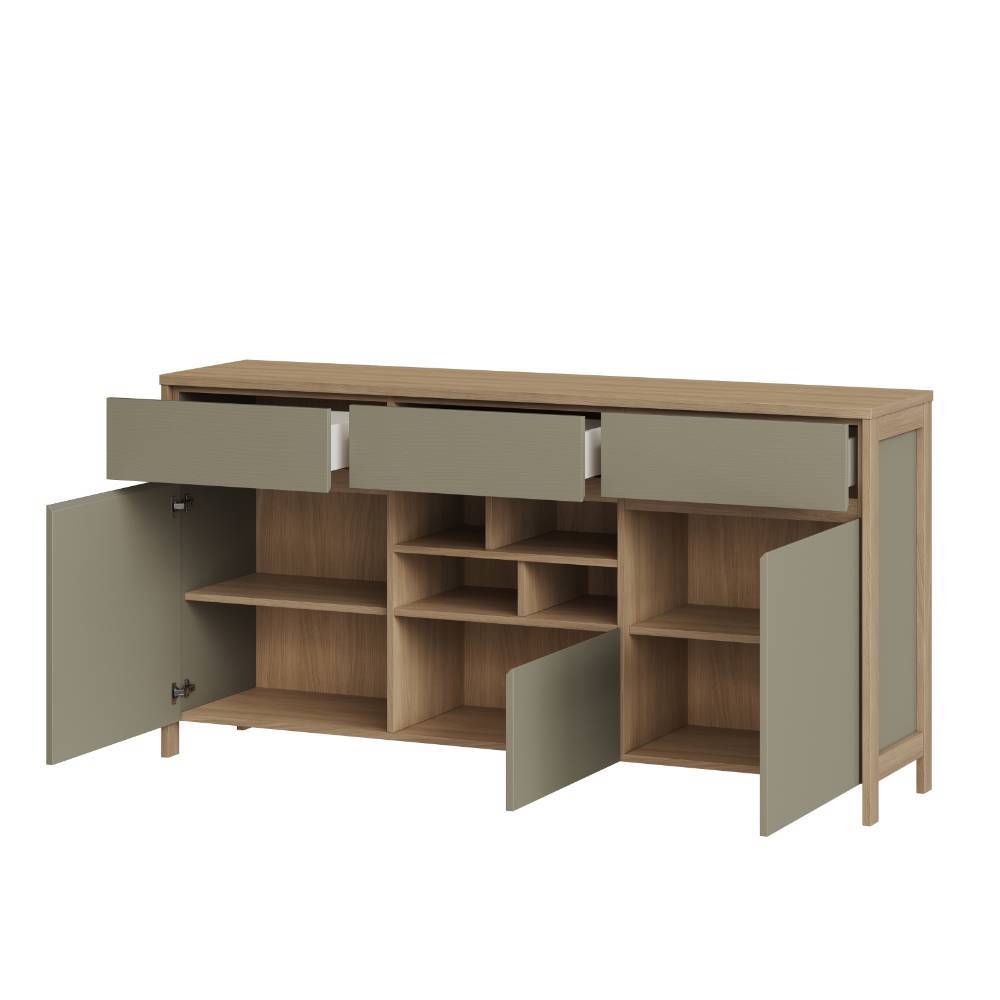 Arbeitszimmer Möbelset im Scandi Chic - Promo (dreiteilig)