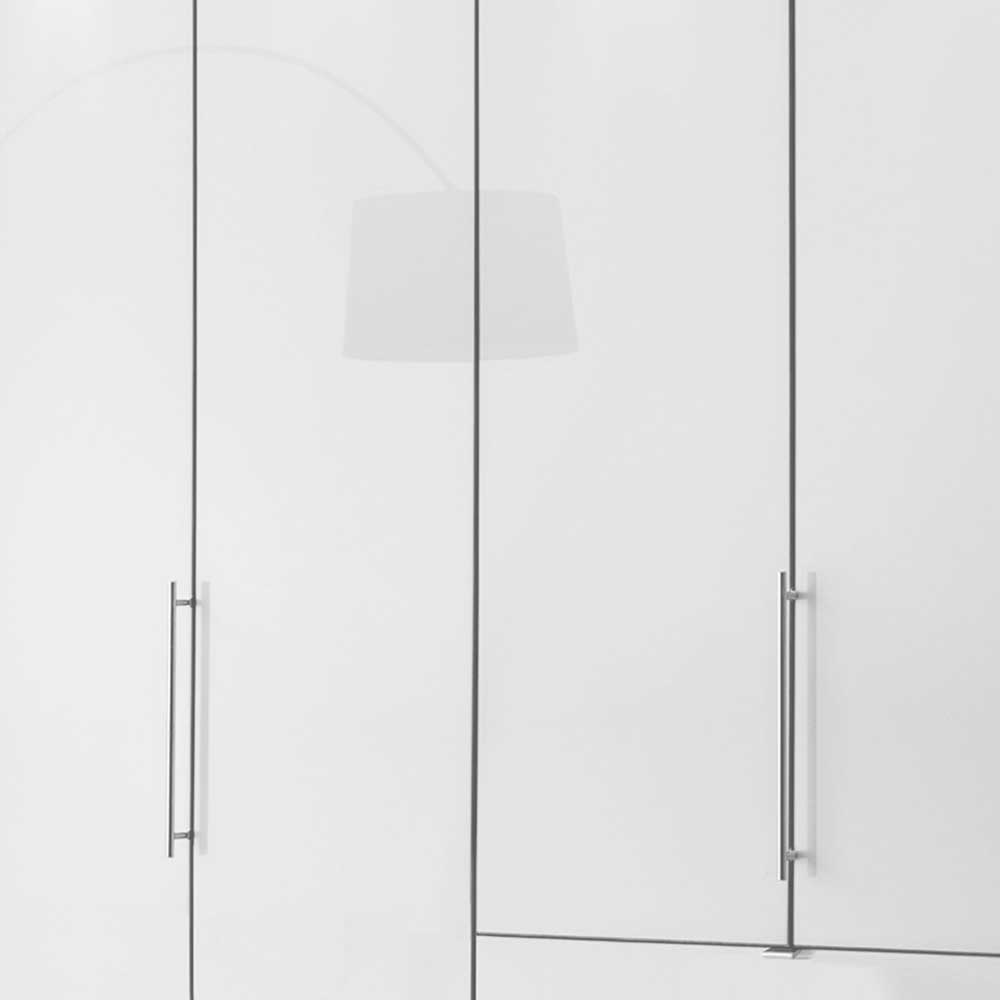 Falttüren-Kleiderschrank mit LED Beleuchtung - Marina