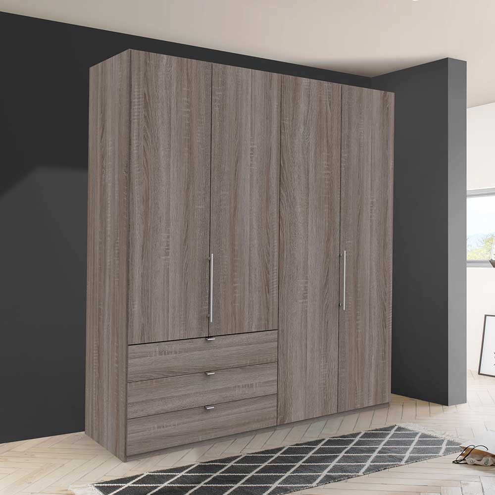 Holz Dekor Schlafzimmerschrank mit Falttüren - Crenba