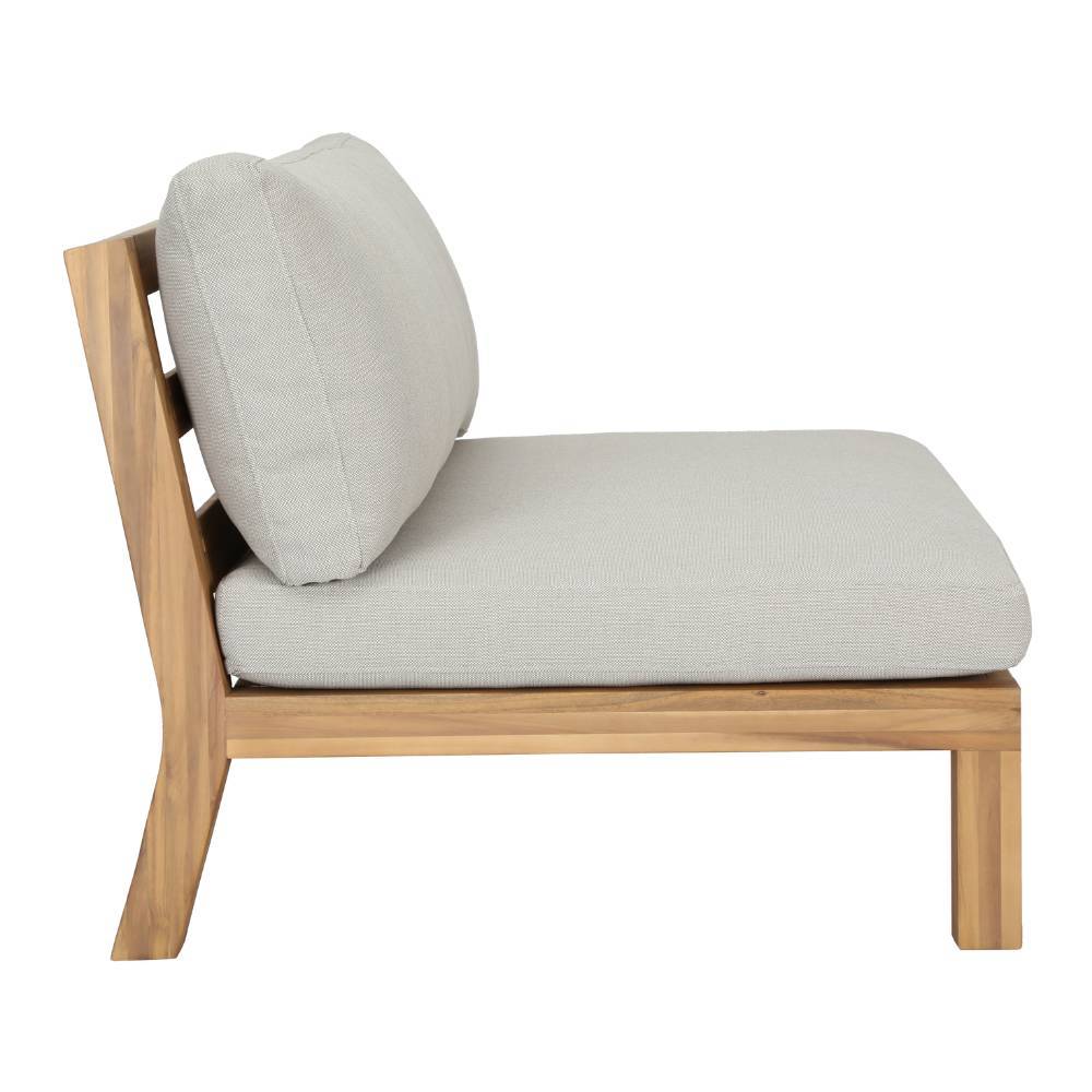 Outdoor-Lounge-Sofa aus Akazie Massivholz - Malitoya