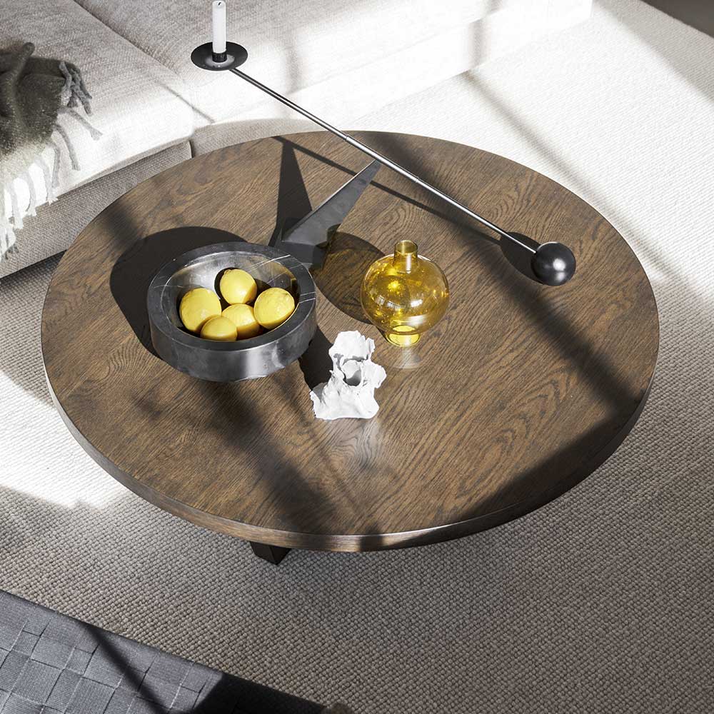 Design Wohnzimmertisch in Braun - Cazama