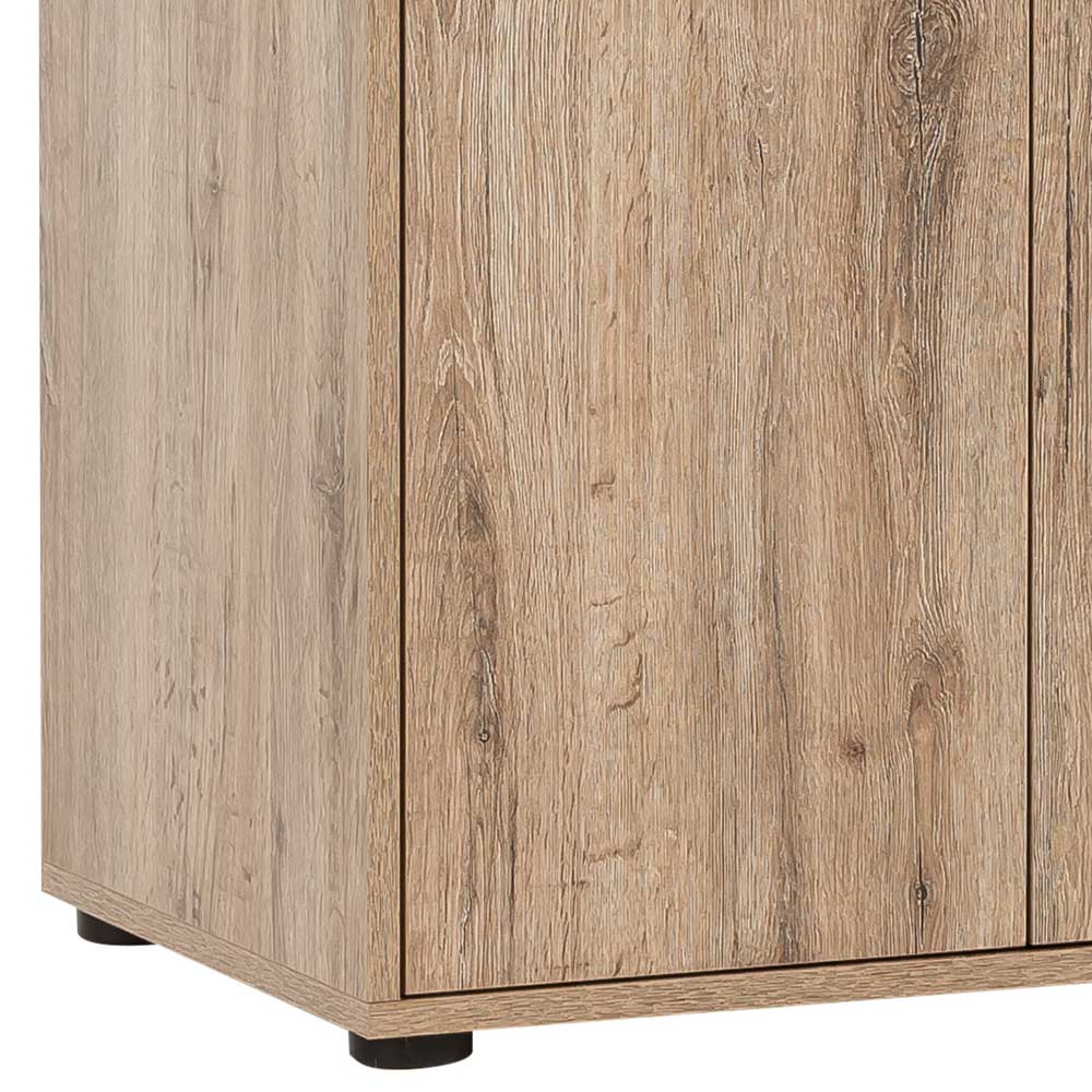 Holzoptik Büroschrank in Wildeiche - Jytte
