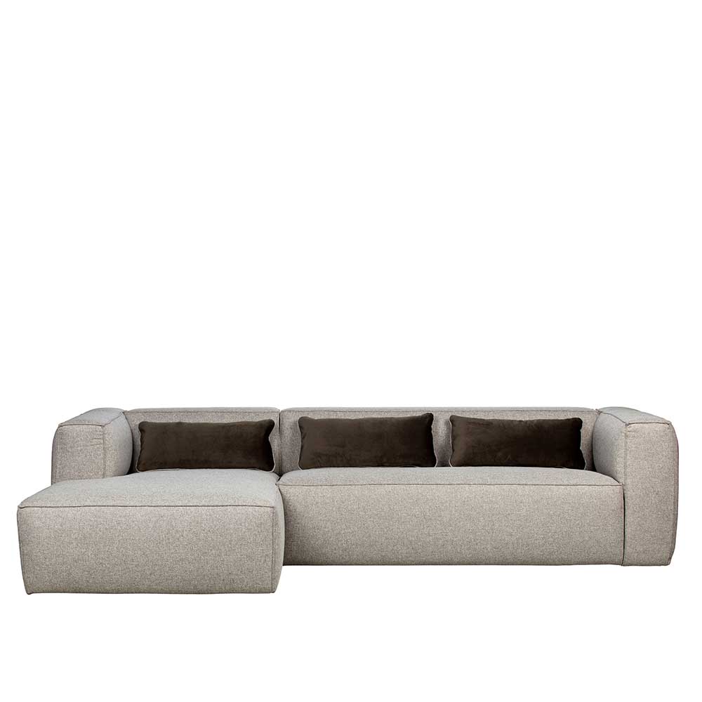 5 Personen Sofaecke in hellem Grau - Botanios