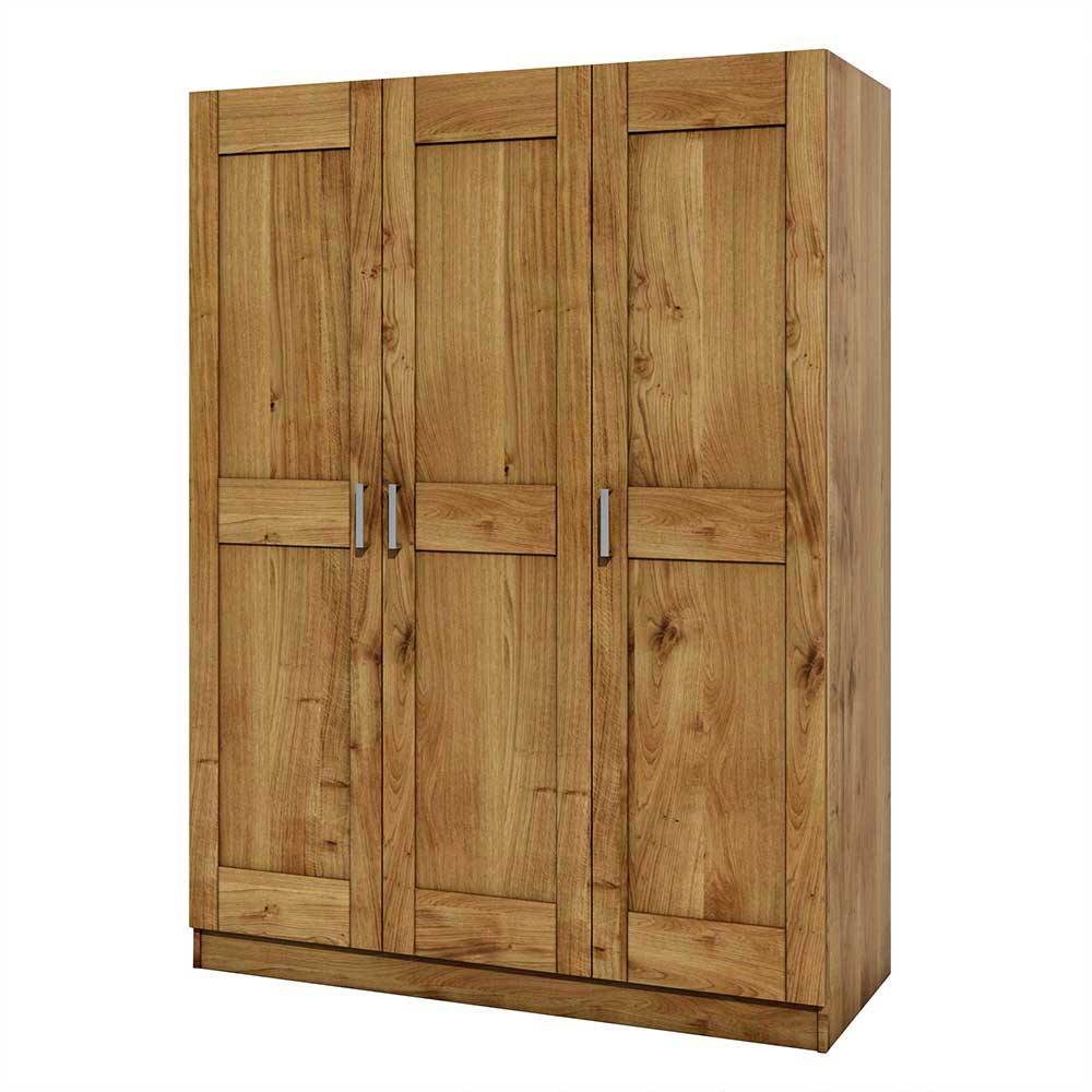 Schlafzimmer Kleiderschrank in Wildeichefarben - Alberton