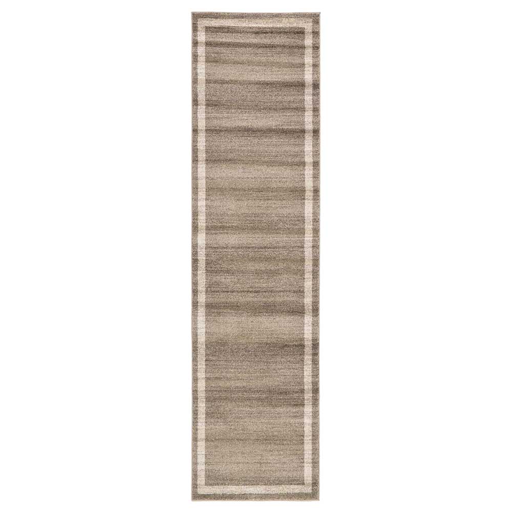 Teppich in Beige Braun Kurzflor - Osiko
