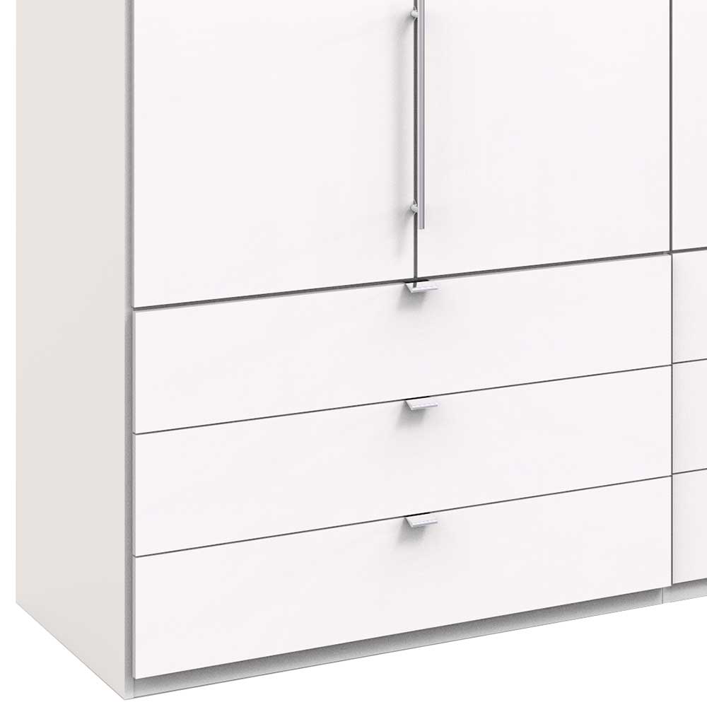 Kleiderschrank mit viel Stauraum in Weiß - Donpiave