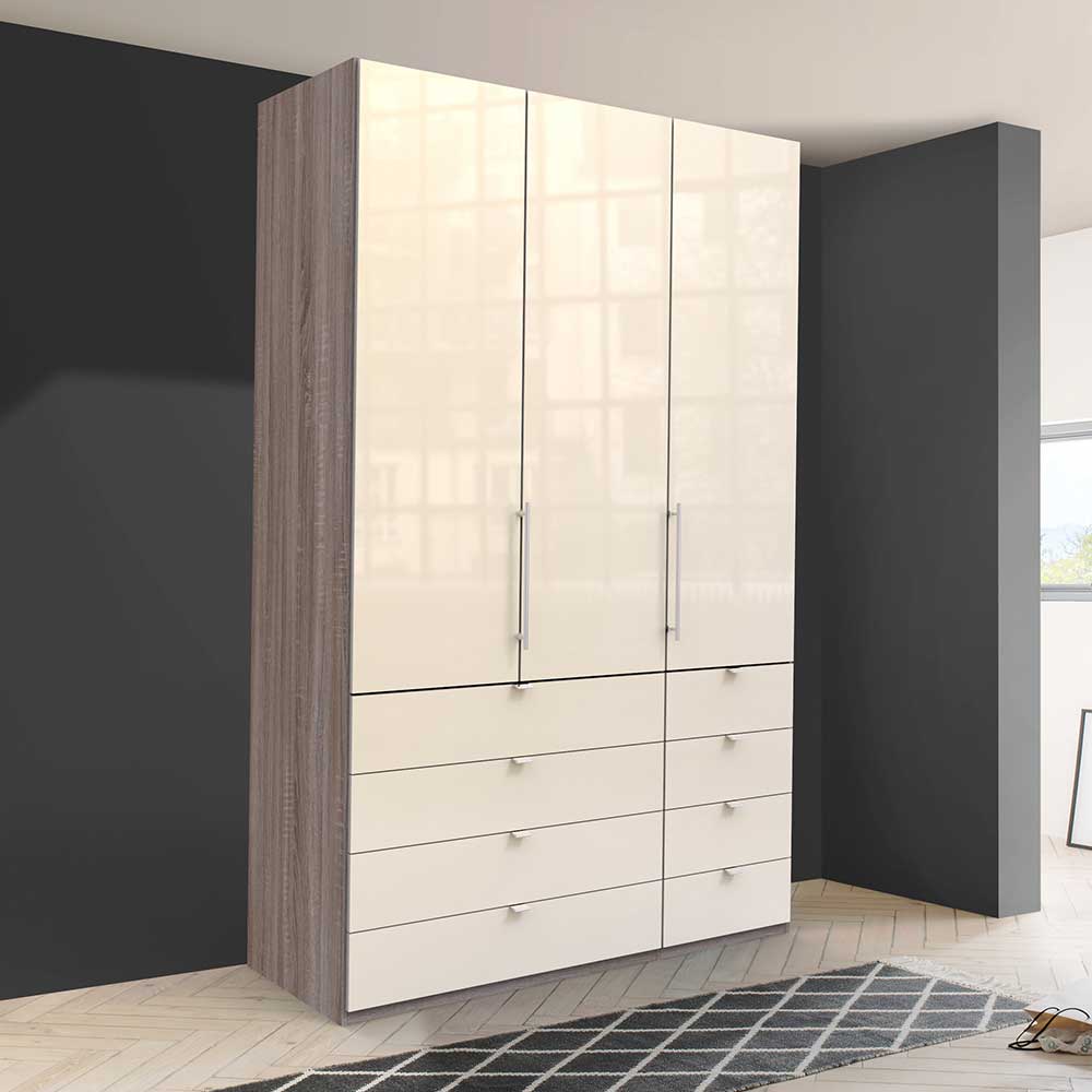 Schlafzimmer Kleiderschrank mit acht Schubladen - Samona