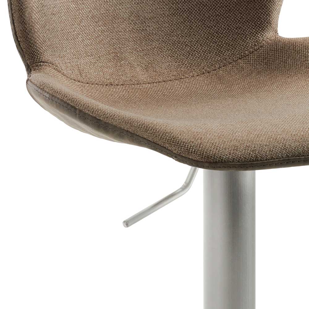 Barstuhl in Schlamm & Beige - Dionera