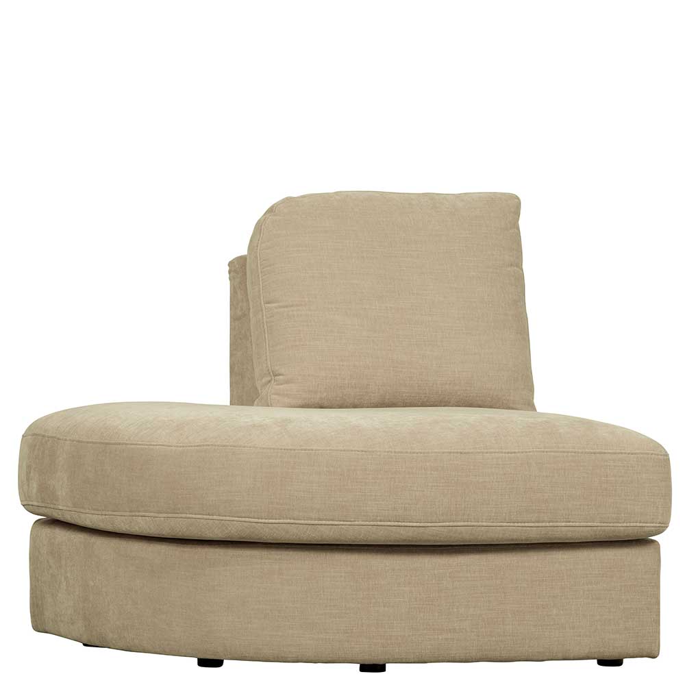 Modulsofa Abschlusselement mit Rundung links - Zirova