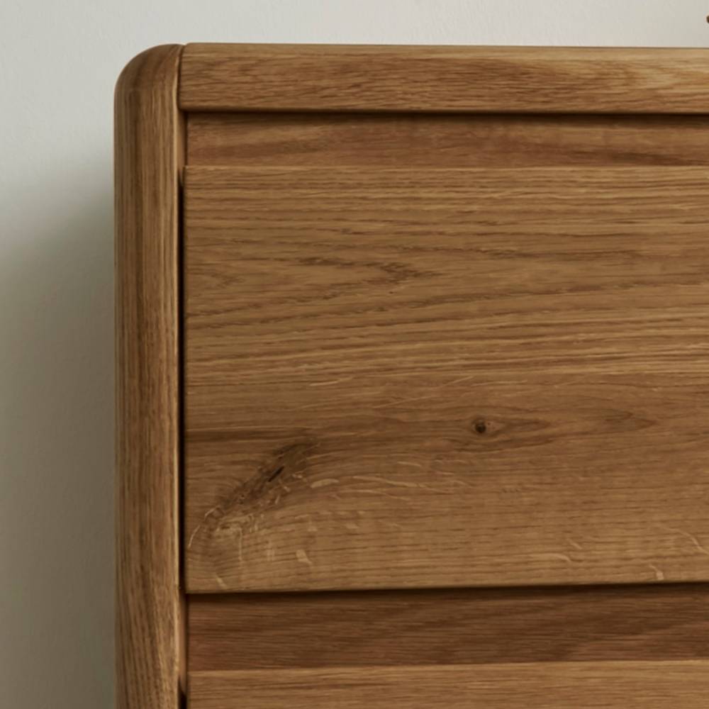 Holz-Sideboard aus Wildeiche massiv - Isydro