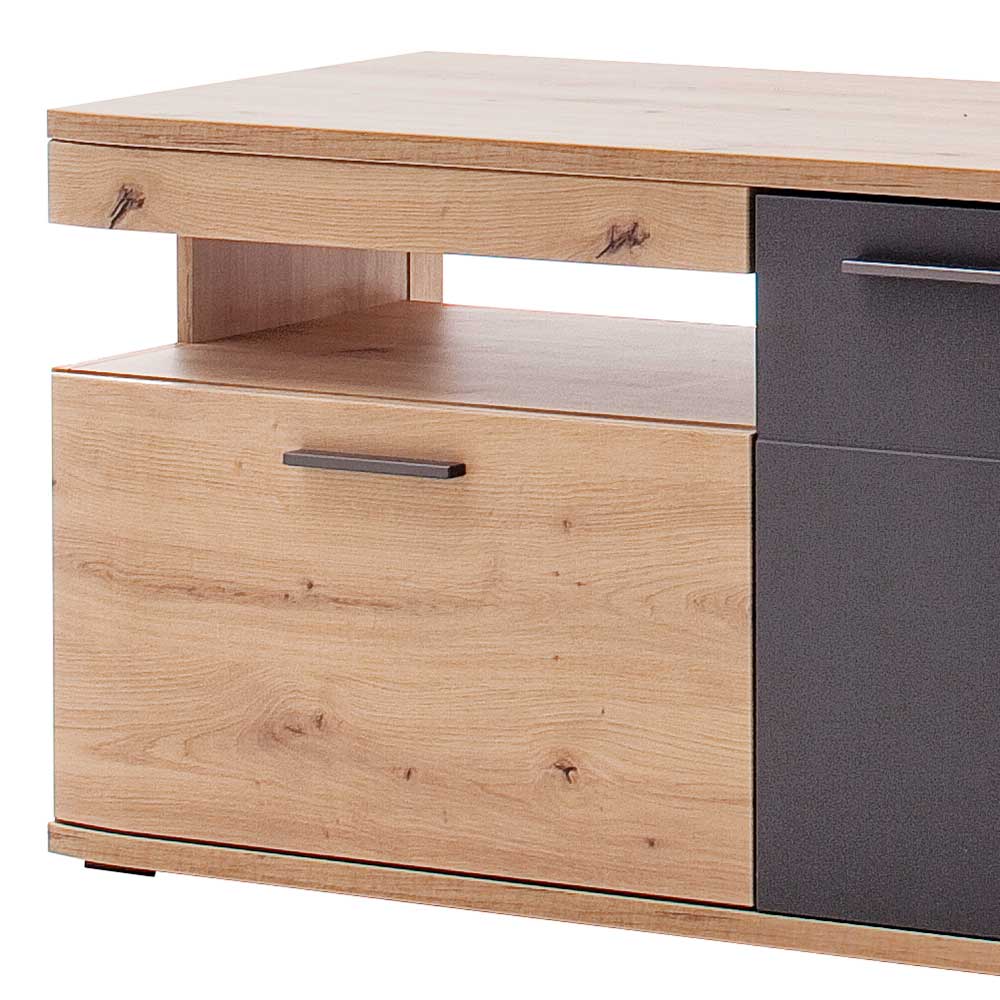 150x55x50 Fernseher Schrank zweifarbig - Vecenda