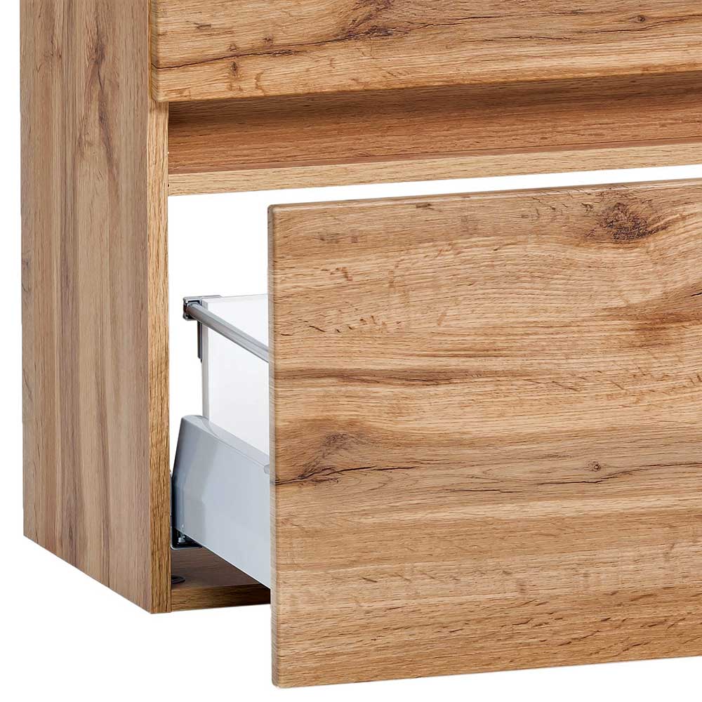 Waschbeckenschrank in Holzoptik Wildeiche - Drumias