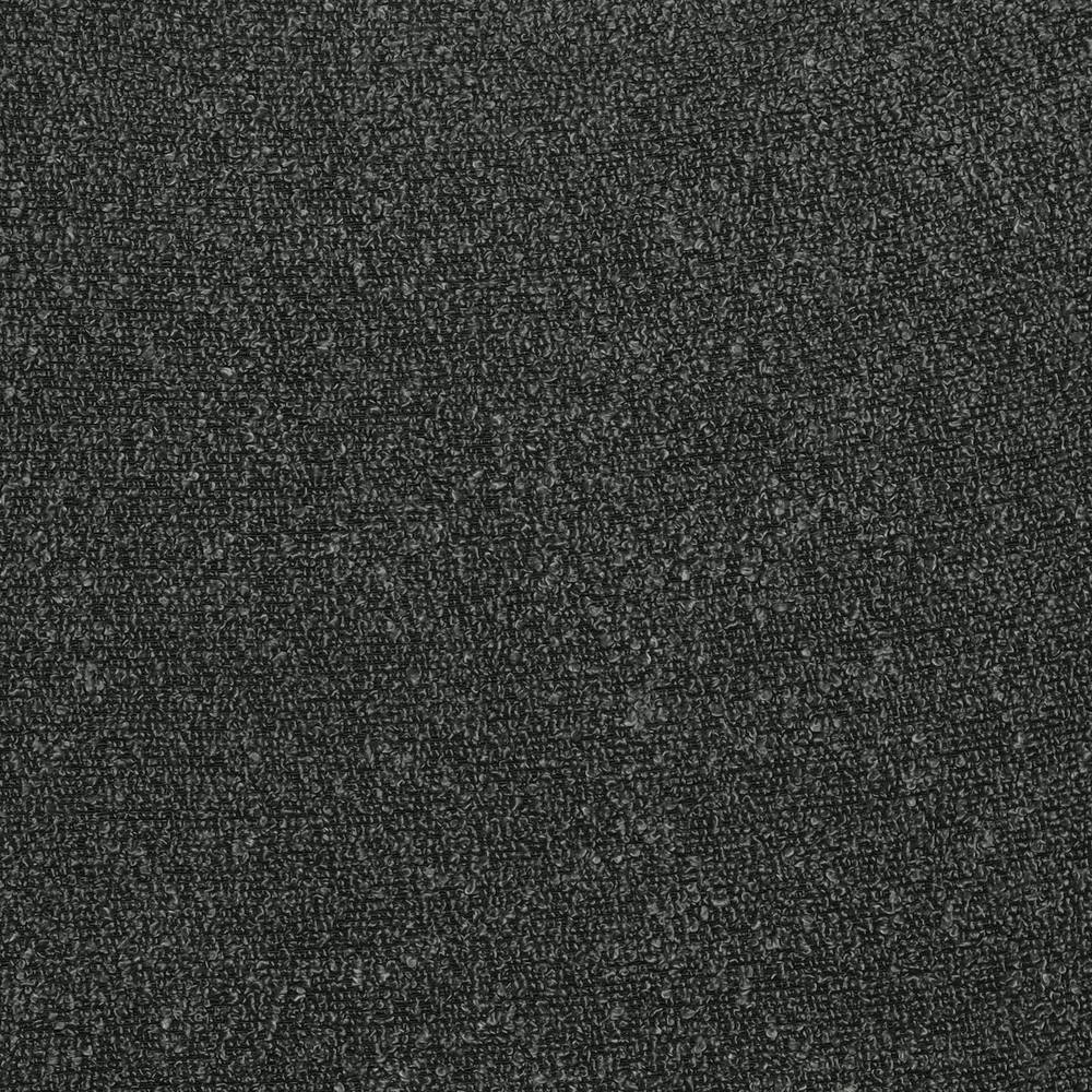 Polsterstuhl in Schwarz Strukturstoff - Slats (2er Set)