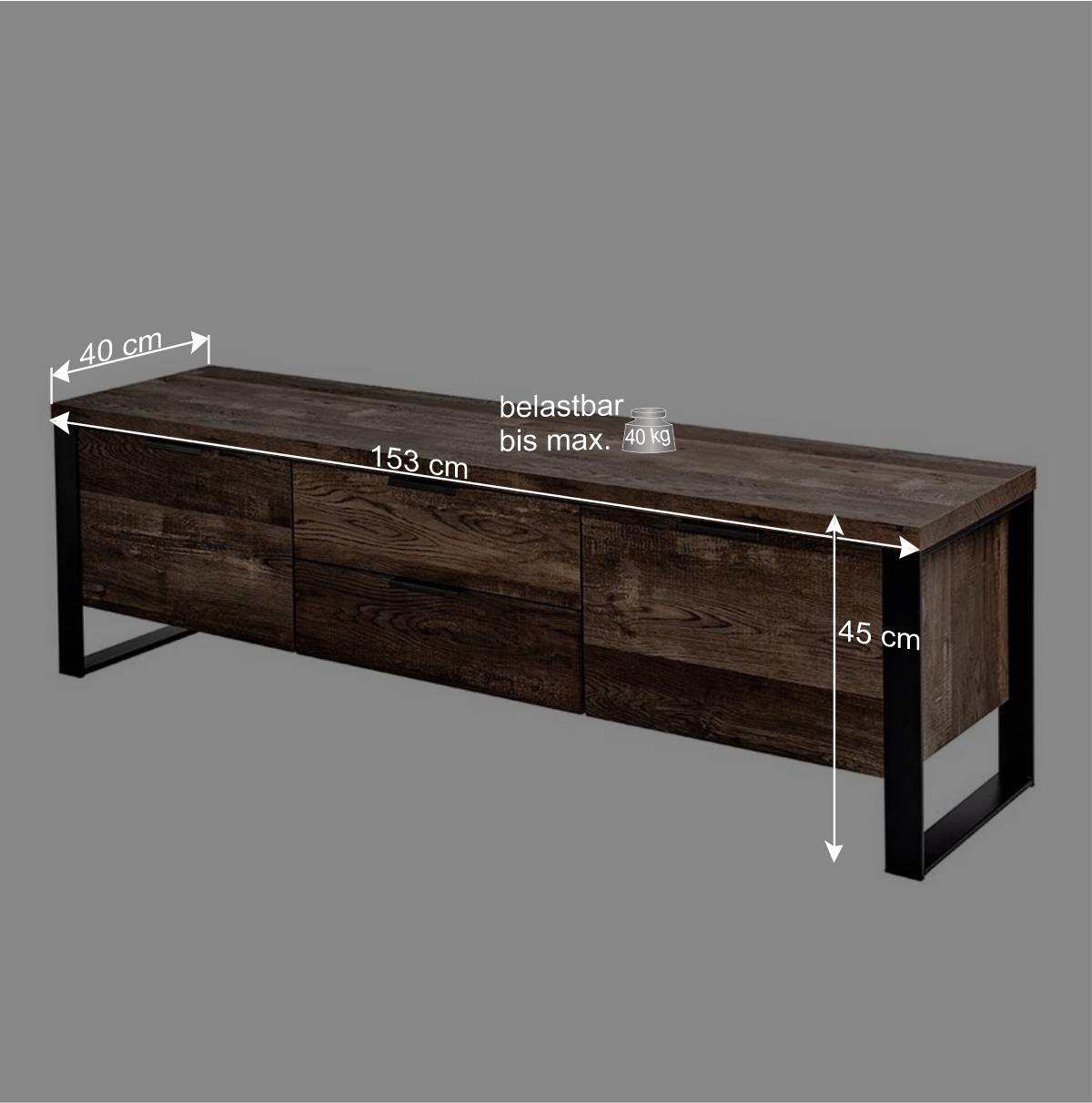 Industrial TV Board 153x45x40 cm - Srecla